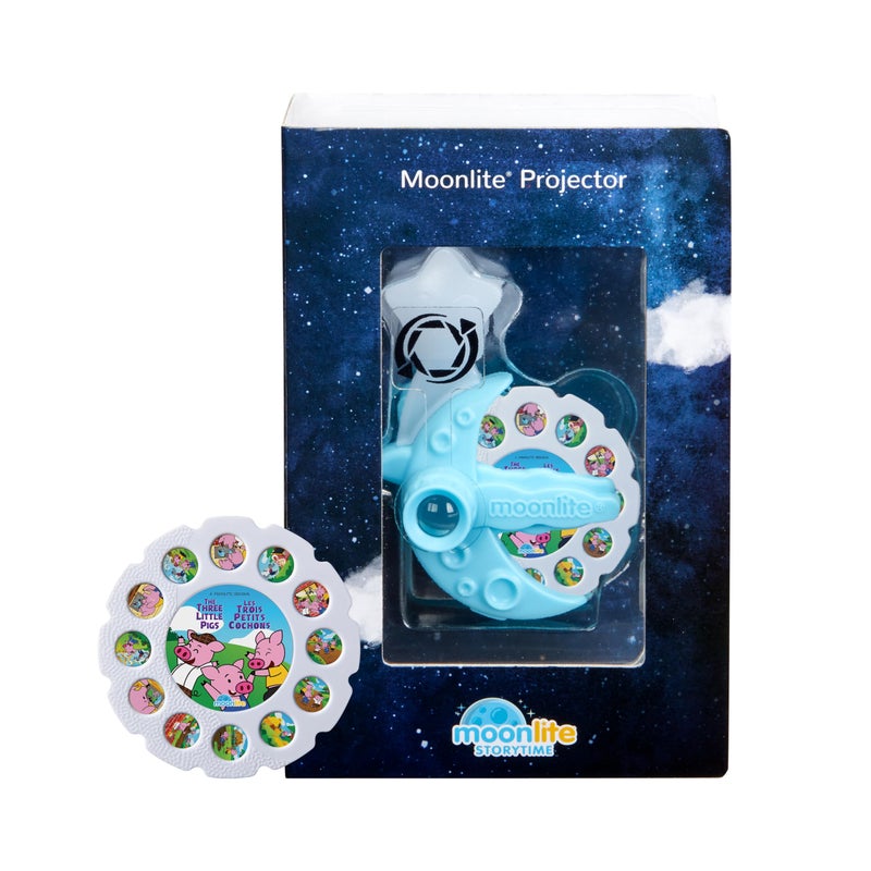 Moonlite Moonlite Storytime Projector, Magical Bedtime Kids Book Projector for Immersive Reading Experience, Smartphone Compatible Storybook Projector, Interactive Learning Fun for Kids  - Image 1