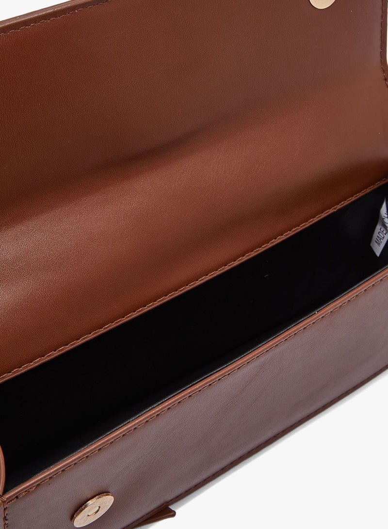 ELLA Baguette Should Bag With Buckle Detail - Image 5