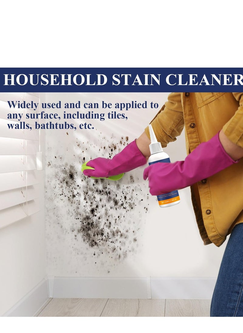 Mould Remover Gel Deep Cleaner Bathroom, Household Supplies Black Brush For  Kitchen, Wall Tiles, Stains, Sink 100ml  - Image 3
