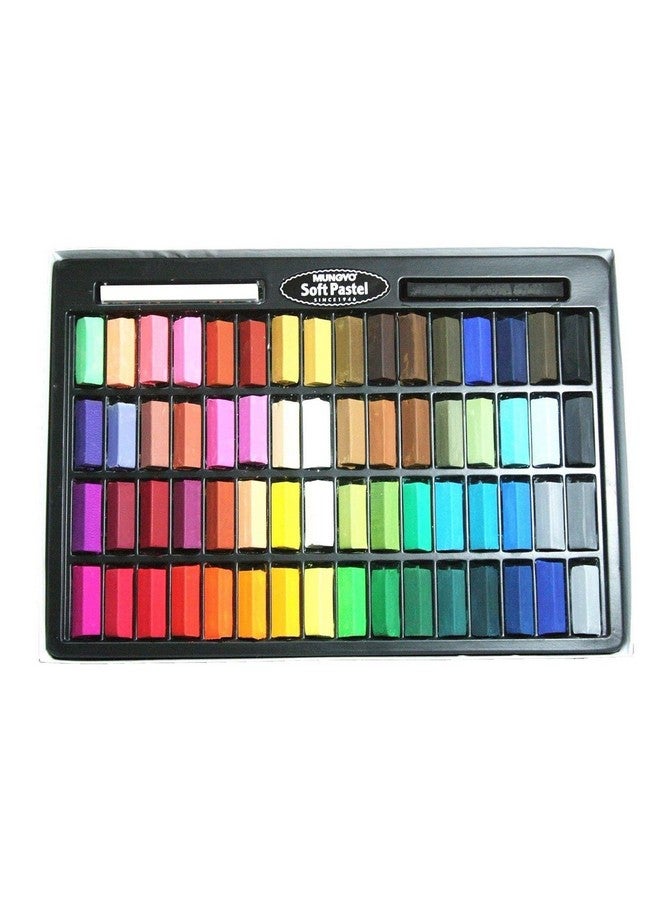 Mungyo Soft Pastel 64 Color Set Square Chalk (US English Version)