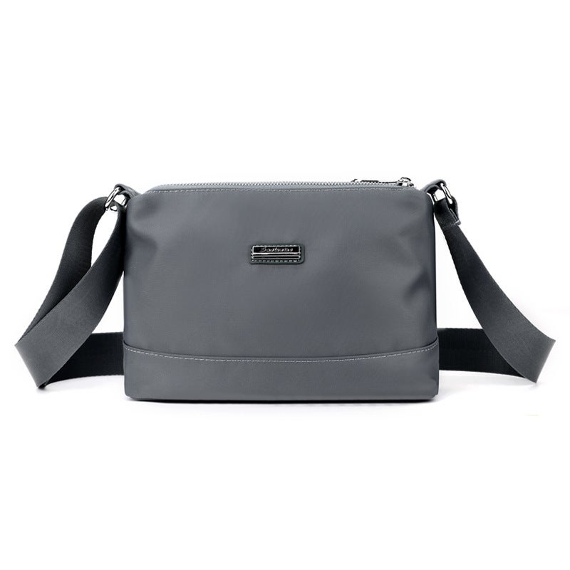 Fashion Nylon Crossbody Bag Casual Lightweight Shoulder Purse Black - Image 4