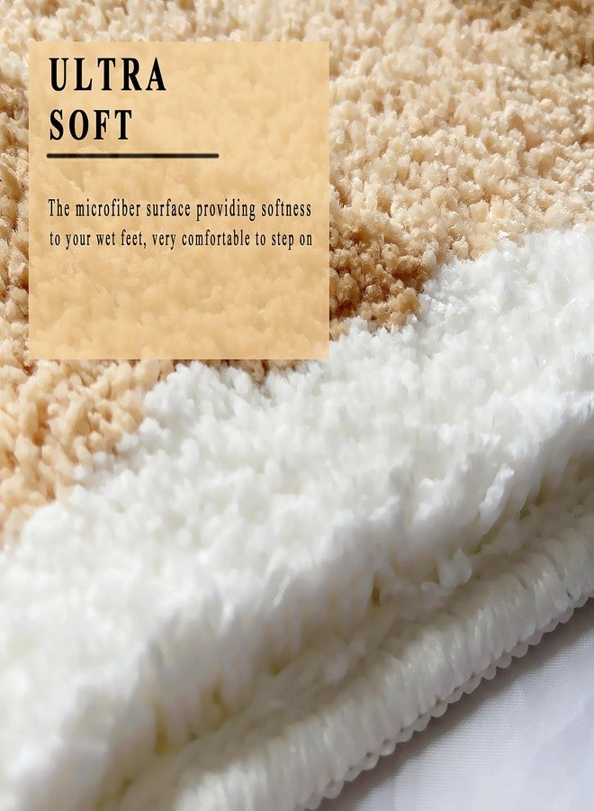 UKELER Funny Bathroom Rugs Cute Croissant Shape Washable Accent Home Decoration Rugs Non-Slip Fluffy Small Bath Rugs for Sink, Bathroom, Bedroom, Kids Room 25''×16'' - Image 5