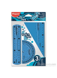 895024 3-Piece Twıst'N Flex Flexible Mini Ruler Set - pzsku/ZBD7BAAA2F4094E5215F6Z/45/_/1730593348/e940828c-c7ff-4055-b722-345f5e928555