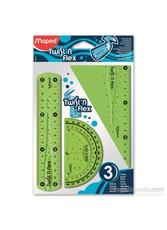 895024 3-Piece Twıst'N Flex Flexible Mini Ruler Set - pzsku/ZBD7BAAA2F4094E5215F6Z/45/_/1730593350/87440878-a50d-44e4-b76e-11c4b60d8e77