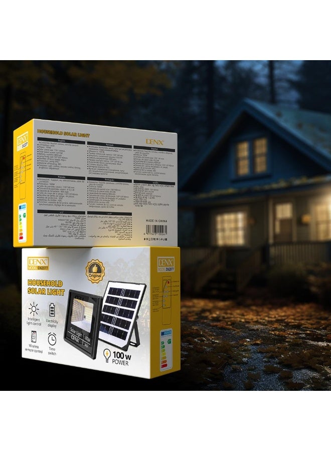 DENX DX2077 100W COB Solar Light - Image 3