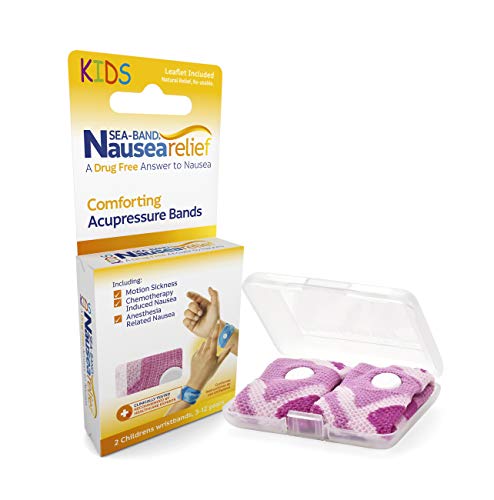 Sea-Band Anti-Nausea Acupressure Wristband for Motion & Morning Sickness, Child, 1 Pair Pink - Image 5