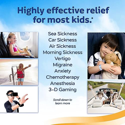 Sea-Band Anti-Nausea Acupressure Wristband for Motion & Morning Sickness, Child, 1 Pair Pink - Image 4