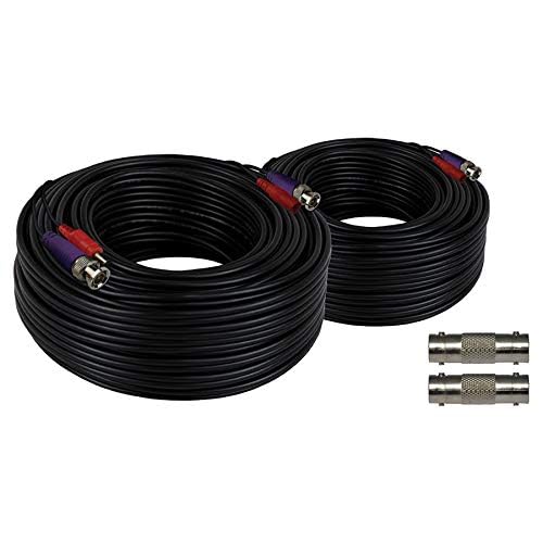 Night Owl 100 ft. in-Wall Rated Video/Power Camera Extension Cable with Extension Adapter (2-Pack) - Image 2