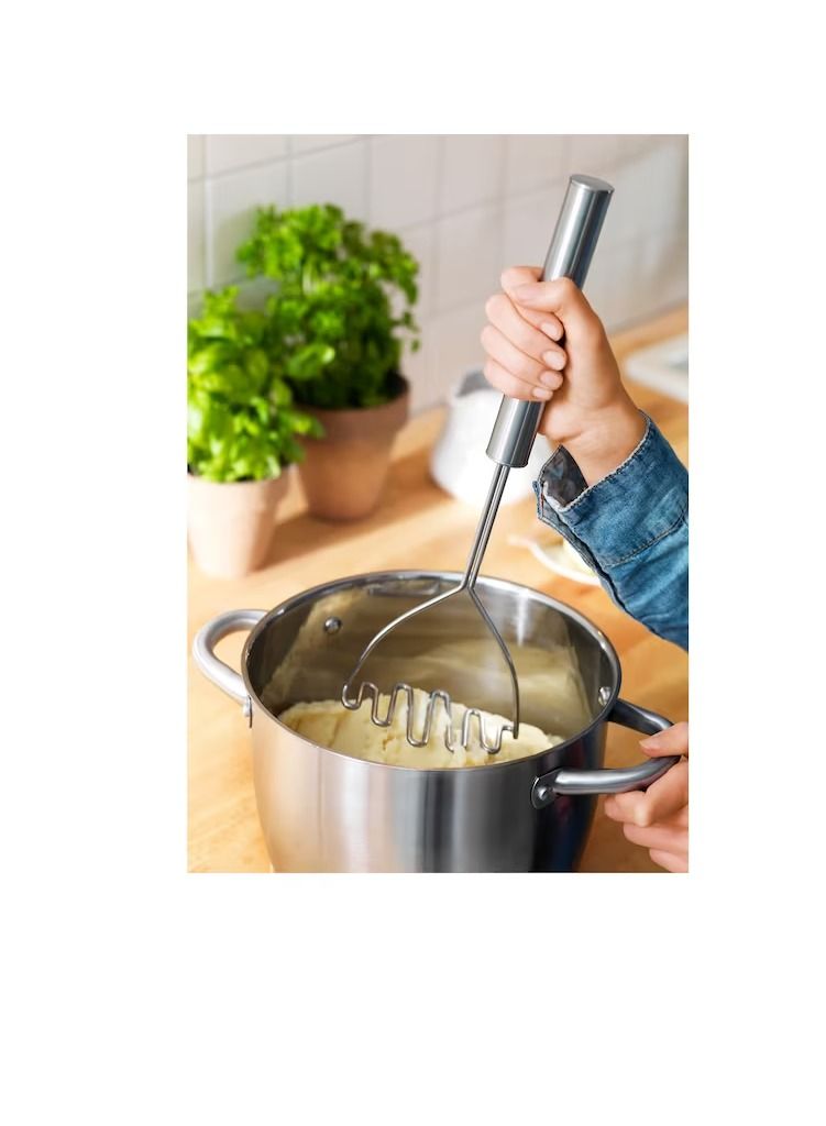 Potato masher, stainless steel  - Image 2