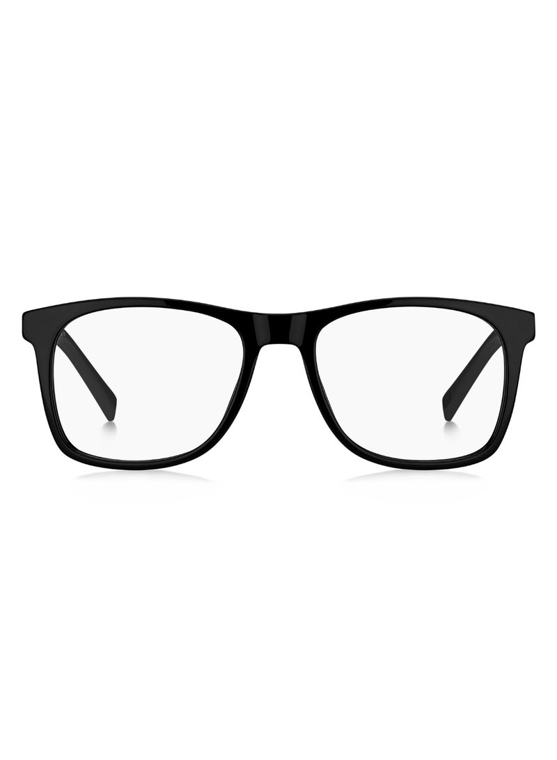 TOMMY HILFIGER Men's  Rectangular Shape  Sunglasses Th 2046  43 - Lens Size: 42.9 Mm - Black - Image 3