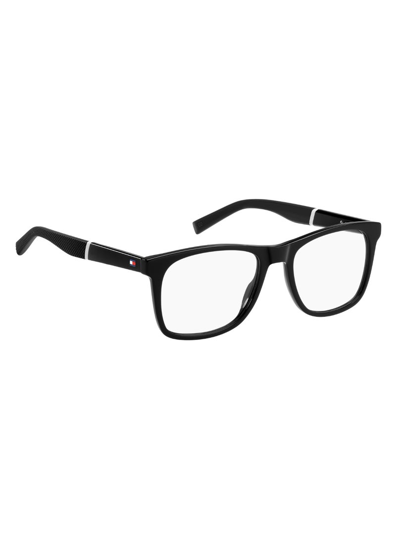 TOMMY HILFIGER Men's  Rectangular Shape  Sunglasses Th 2046  43 - Lens Size: 42.9 Mm - Black - Image 2