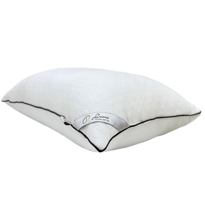 SLEEP GOLD PREMIUM SLEEP GOLD PILLOW - Bed Pillow Lumi Soft 1500G 75 50 - Ultra Soft Microfiber for Deep Comfortable Sleep - Image 1