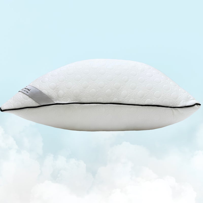 SLEEP GOLD PREMIUM SLEEP GOLD PILLOW - Bed Pillow Lumi Soft 1500G 75 50 - Ultra Soft Microfiber for Deep Comfortable Sleep - Image 3