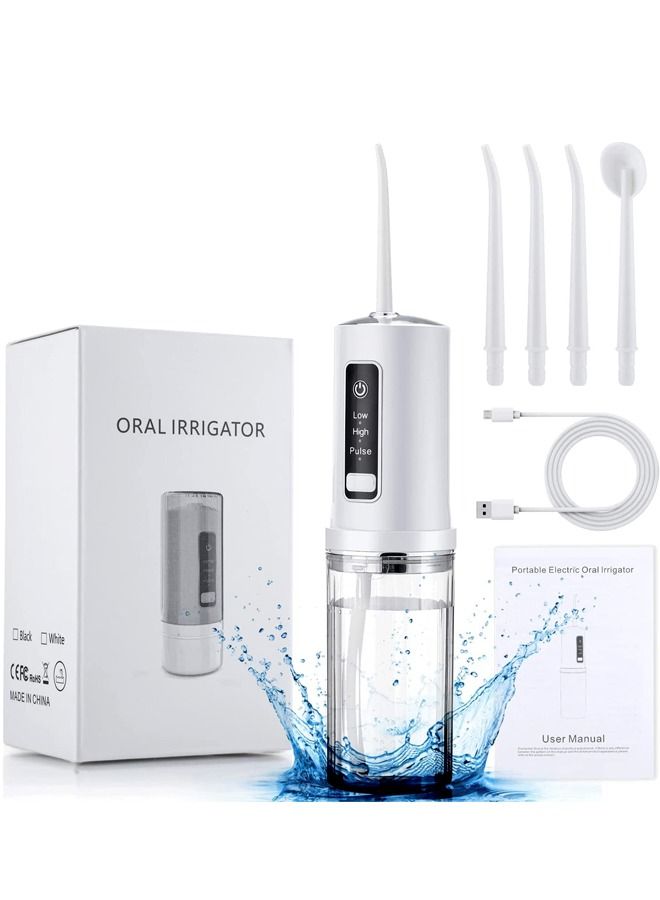 LINJIE Portable Dental Water Flosser white - Image 1