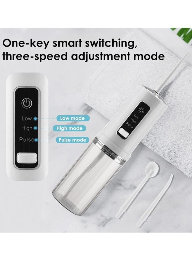 LINJIE Portable Dental Water Flosser white - Image 3