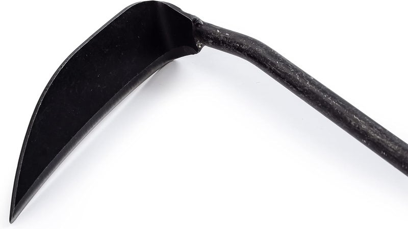 Barebones Japanese Weeding Hoe - Ergonomic Walnut and Black Design - Image 2