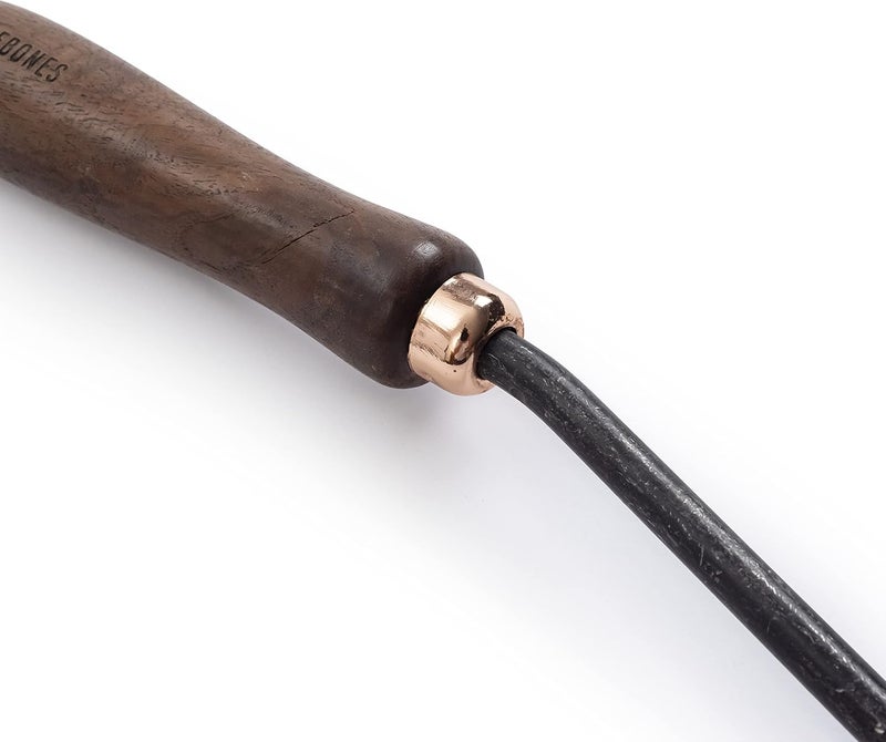 Barebones Japanese Weeding Hoe - Ergonomic Walnut and Black Design - Image 4