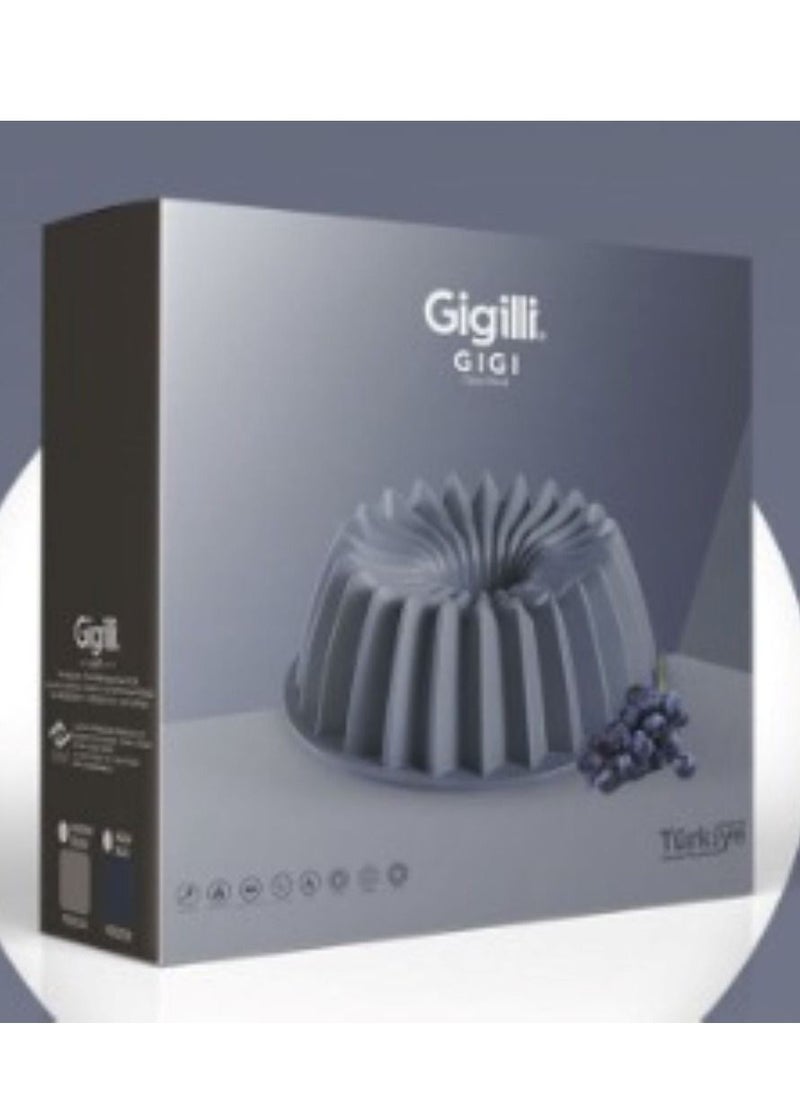 GIGILLI - Aluminum Cake Mould Silver 28centimeter - Image 1