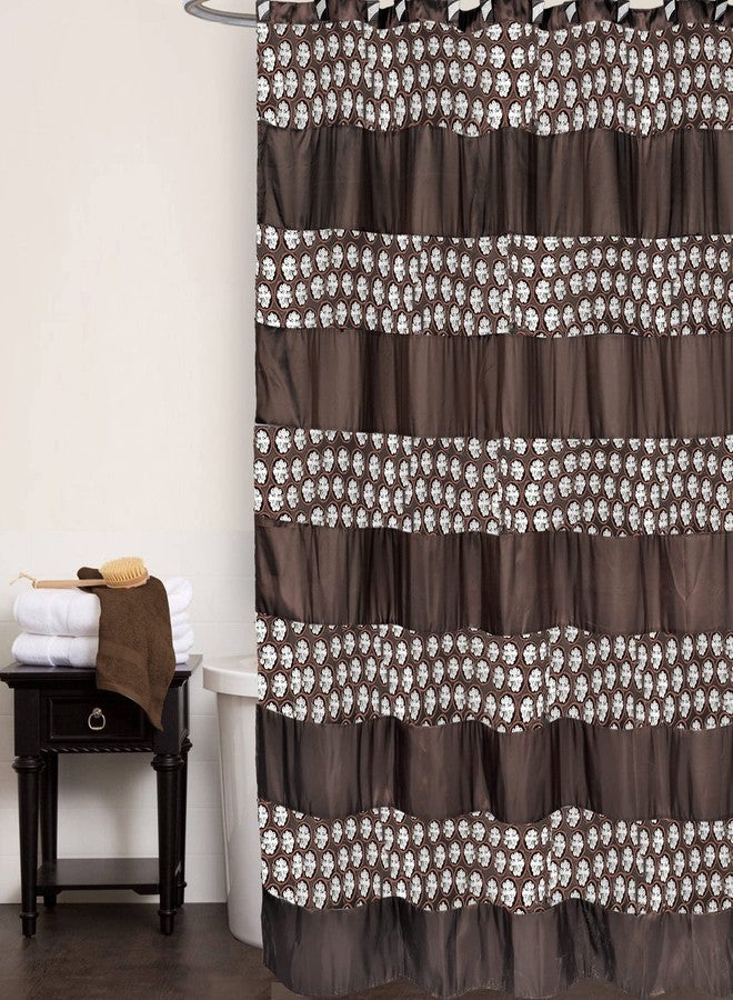 Popular Bath 839036 Sinatra Shower Curtain,Oil Rubbed Bronze,Shower-Curtains - Image 3