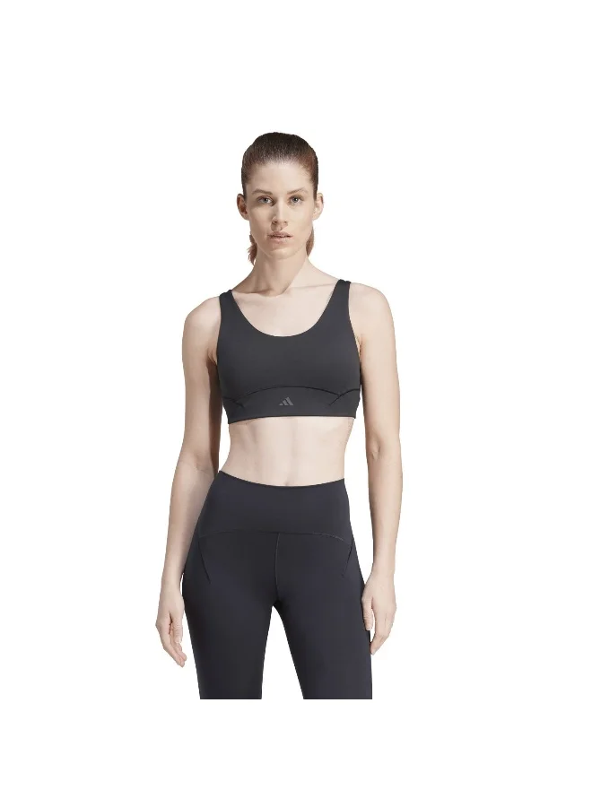 Adidas All Me Luxe Ms Black Training Bra For Women 2Xsb