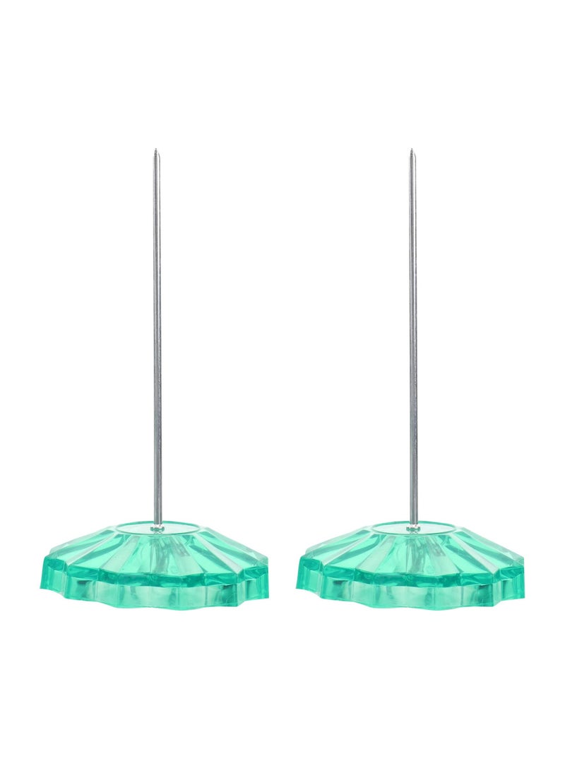 SOLARAE 2-Pack Receipt Holder Spike, 6.1-Inch Memo Holder for Receipts and Sticky Notes, Durable Paper Receipt Spike for Organizing Documents and Notes, 15.5cm Height - Image 1