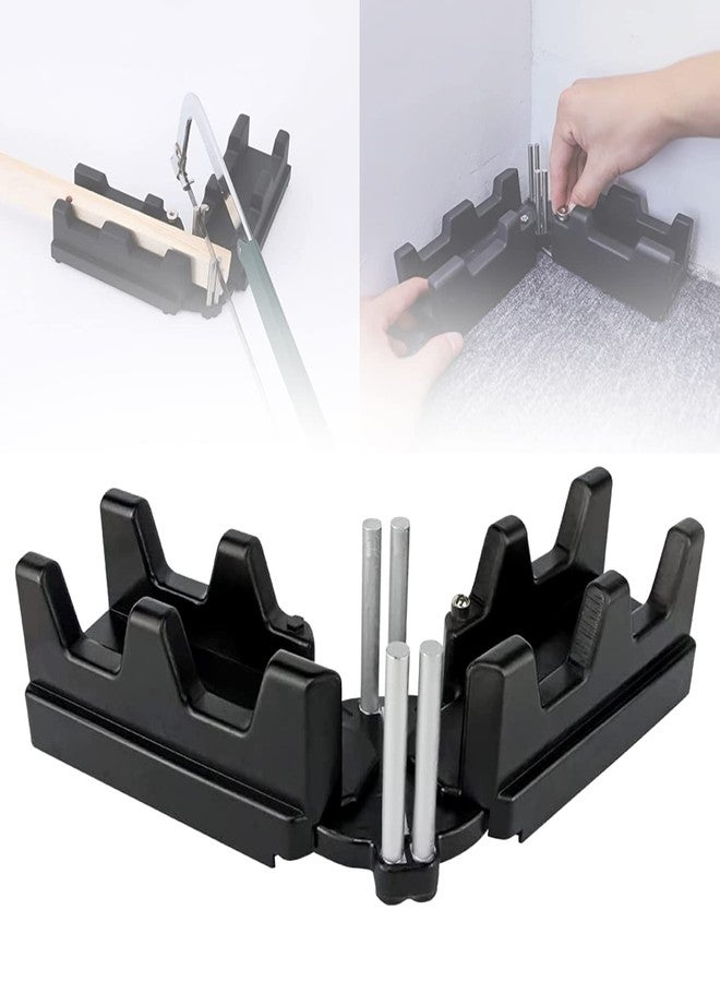 AUSTUFF 2-in-1 Mitre Measuring Cutting Tool, Measuring and Sawing Mitre Angles Cutting Tool for Home Improvement, Carpentry Work - Image 1