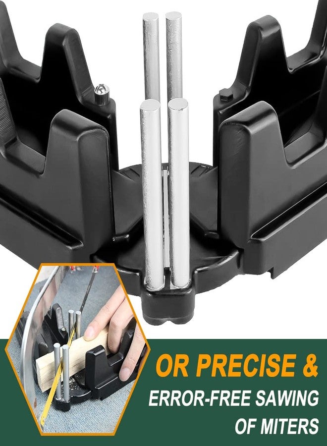 AUSTUFF 2-in-1 Mitre Measuring Cutting Tool, Measuring and Sawing Mitre Angles Cutting Tool for Home Improvement, Carpentry Work - Image 4
