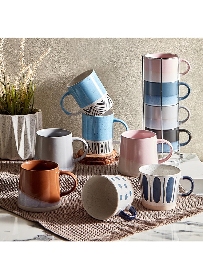 Home Box Galexia Polka Mug - 350 ml  - Image 4