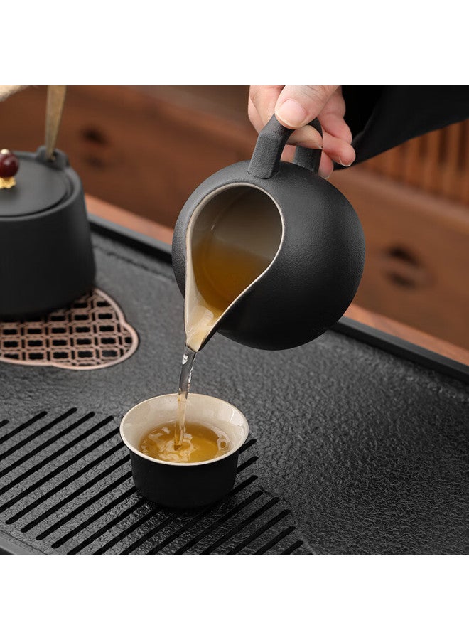 Tangfeng Tea Tray Tea Set Complete Set Household Small Tea Table Kung Fu Tea Set Zhoushan Tea Tray With Zhonglou Lift 14 Heads - Image 3