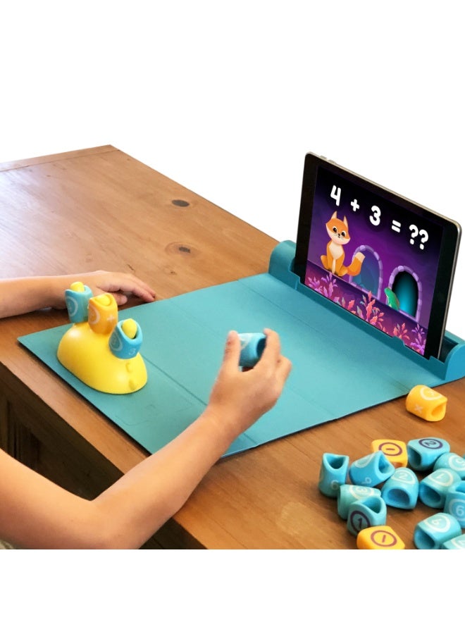 MiDeer Mideer Plugo Mission Math Count AR-Powered Math STEM Toy with Numbers and Arithmetic Operators for Kids - 250+ Story-Based Interactive Math Challenges Fun Learning, Interactive Game  - Image 2