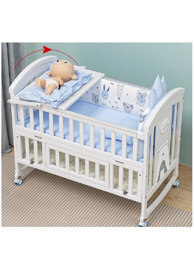 FUN MOMENT Multifunctional Baby Bed 115 × 60 cm to 150×60 cm - Image 4