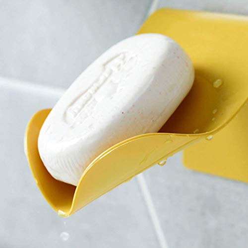 Prostuff.in Soap Dishes for Bathroom, Simple Self Draining Bar Soap Holder Shower, 2 Pack Soap Saver(Multicolor) - Image 3