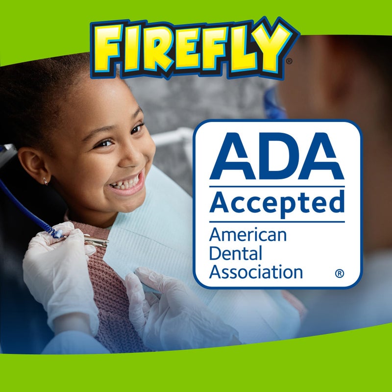 Firefly Kids Anti-Cavity Natural Fluoride Toothpaste, Sonic The Hedgehog, Bubble Gum Flavor, ADA Accepted, 4.2 OZ - Image 5