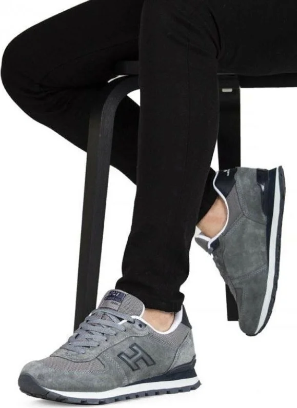 Hammer Jack Peru Large Size Gray Men's Sports Shoes