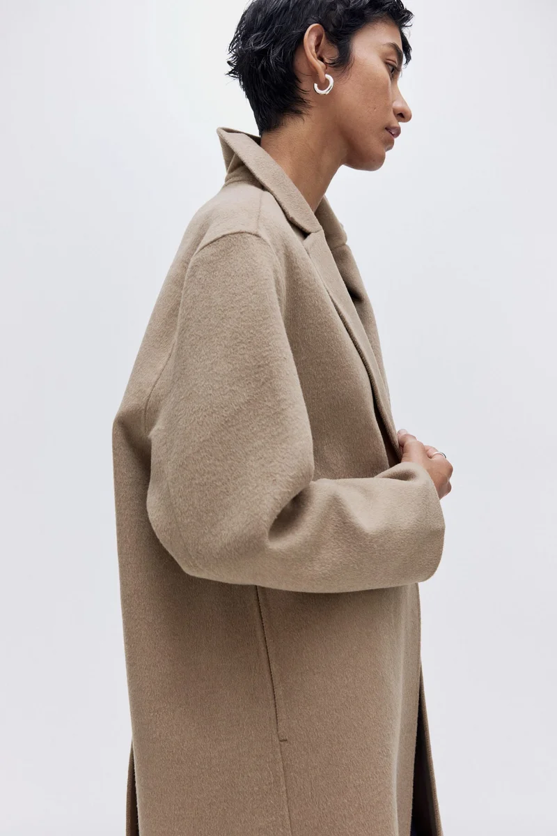 H&M Handmade wool-blend coat