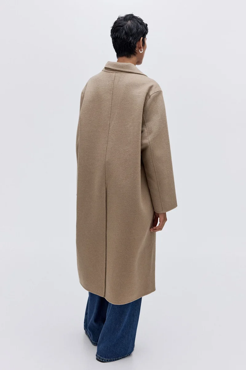 H&M Handmade wool-blend coat