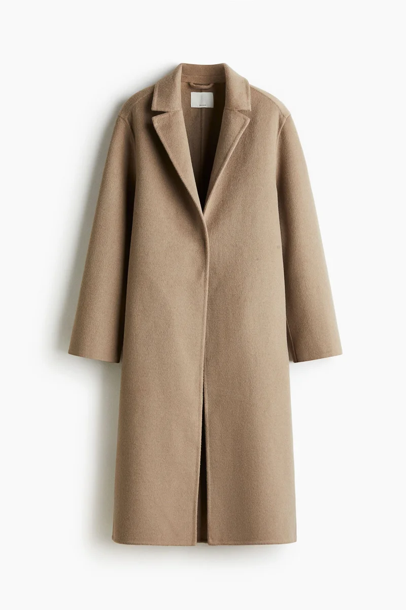 H&M Handmade wool-blend coat