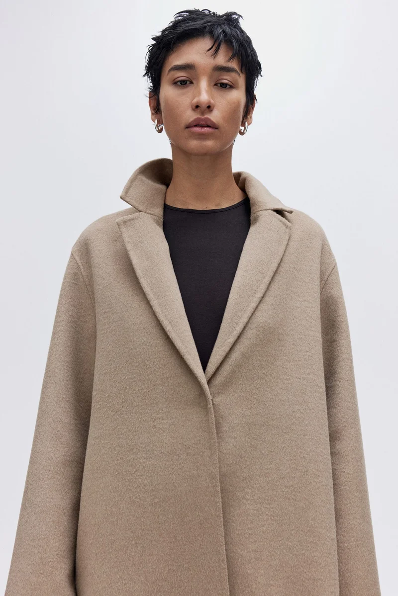 H&M Handmade wool-blend coat