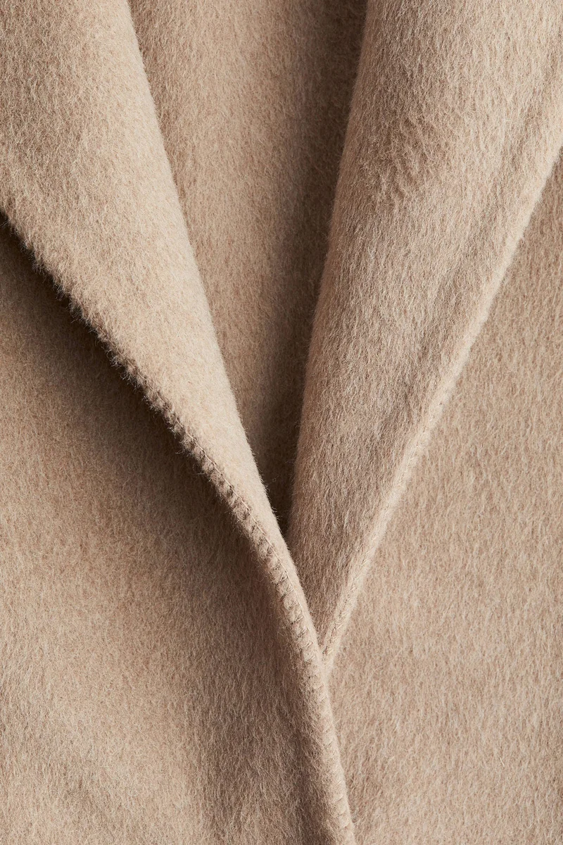 H&M Handmade wool-blend coat