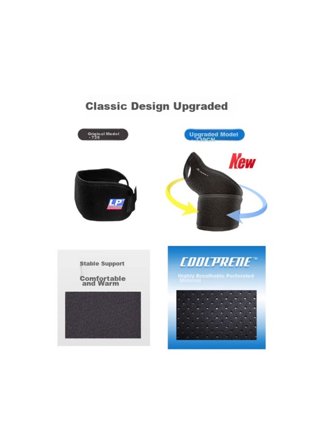LP Lp739cn Wrist Support Brace For Thumb Fixation, Volleyball, Badminton, Bench Press, Tendonitis, Sports Wrist Guard, Single Piece, One Size Fits All  - Image 4