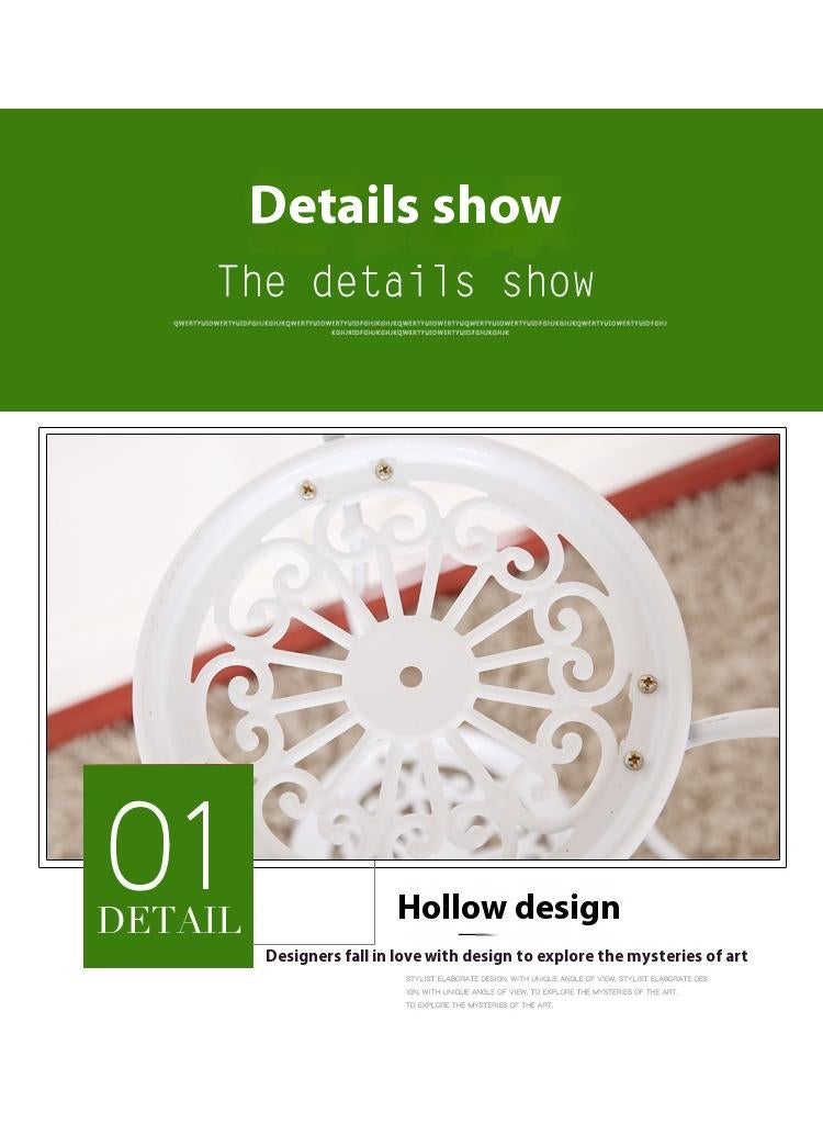 general 2-Layer Minimalist Ironwork Flower Pot Stand Ground To Ground Succulent Green Luo Flower Rack - Image 3