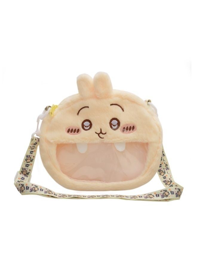 Generic Brand Cute Plush Bunny Crossbody Bag for Kids - Image 1