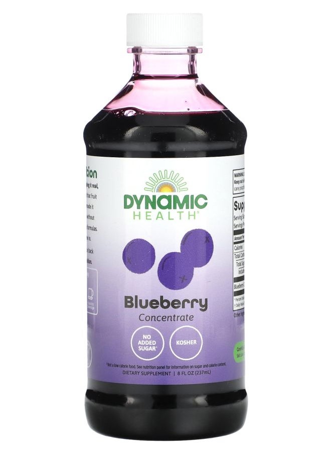 Dynamic Health - Blueberry Concentrate 8 fl oz (237 ml) - Image 1