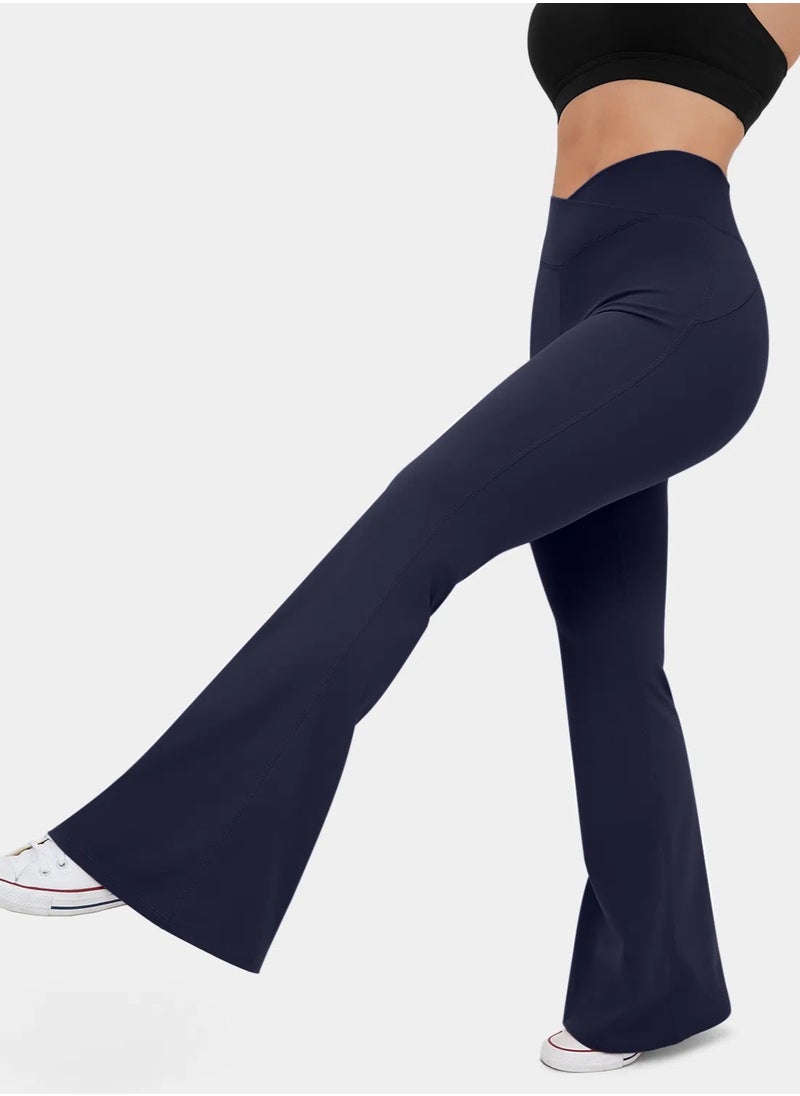 Vicino - Waist Fold Flare Pants - Image 1