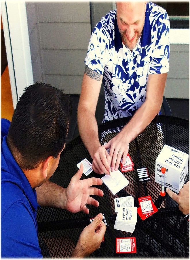 Tickles Drawing Without Dignity - Card Game for Adults | Party and Family Multiplayer Game | 21 Years & Up | Pack of 1 - Image 3