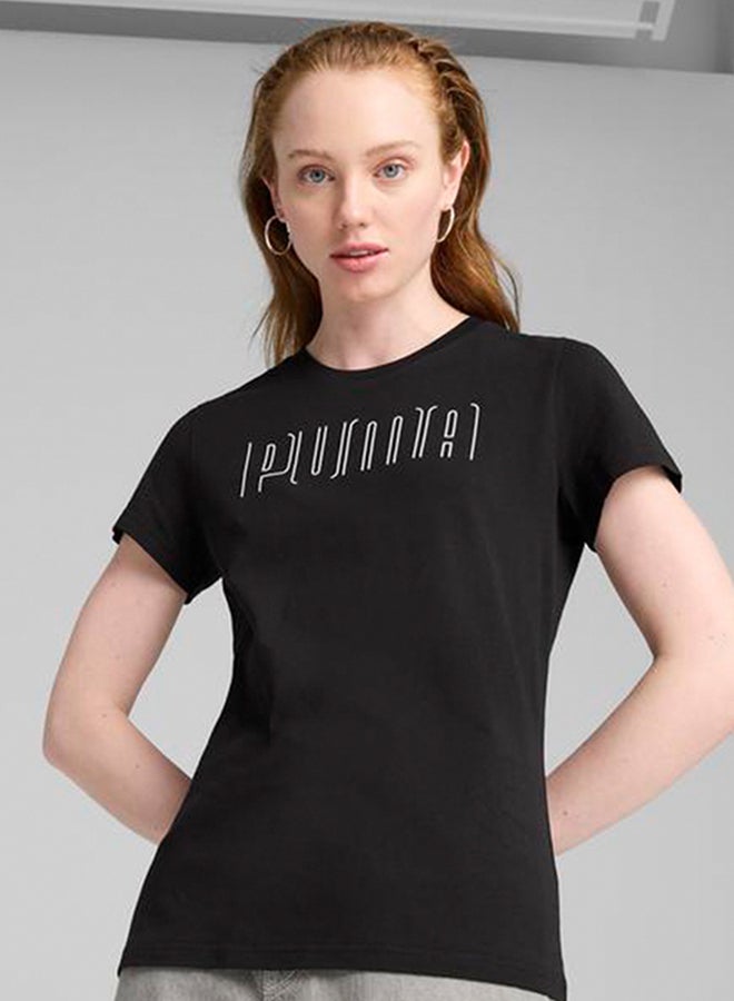 PUMA Graphic Logo T-Shirt - Image 1