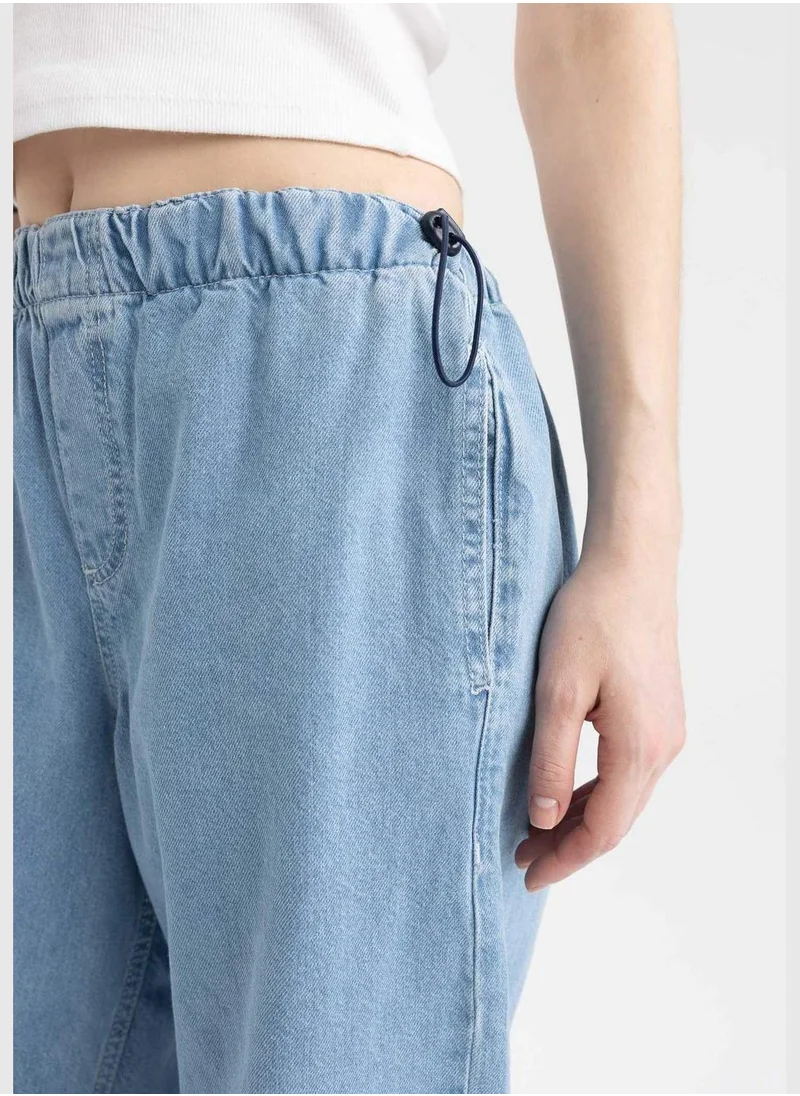 ديفاكتو Woman Parachute Denim Trousers