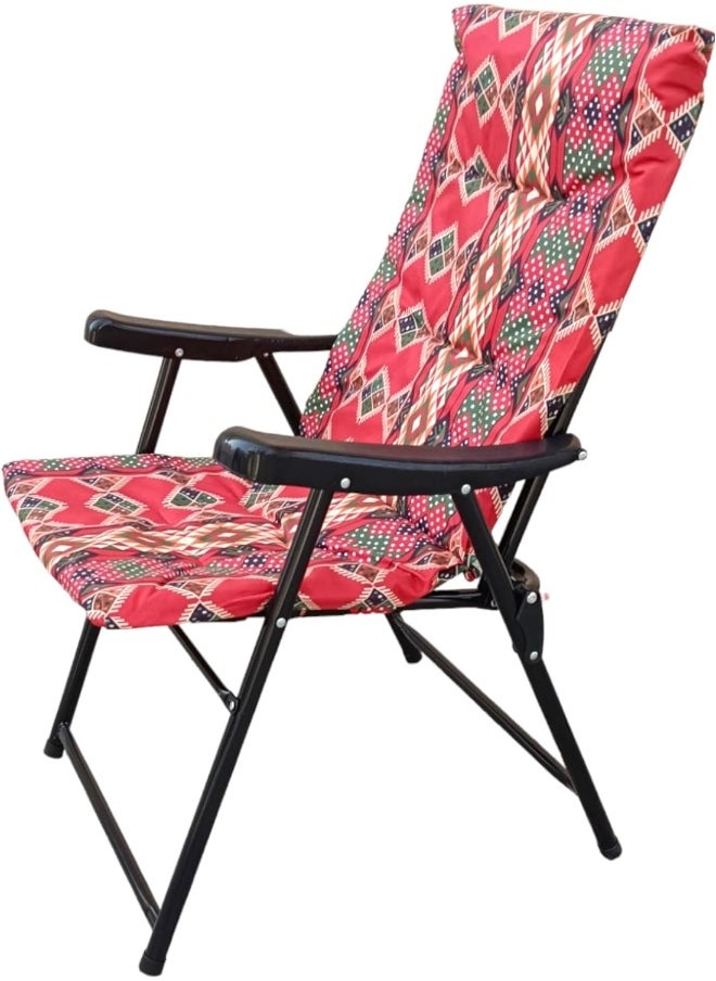 GO2CAMPS Foldable Camping Chair With Cushion Heavy Quality  - Image 1