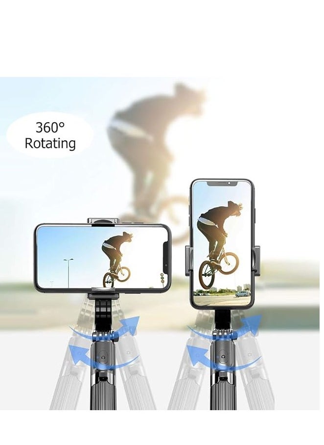 Generic - 5-Section Extendable Selfie Stick/3D Tripod Stand with Remote Control Black - Image 1