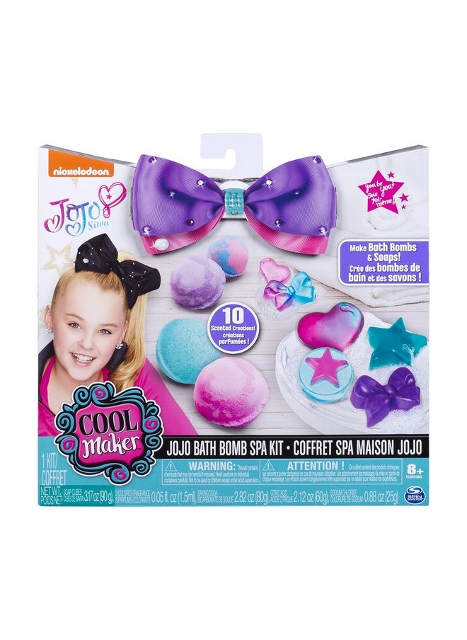 Cool maker - Jojo Siwa Bath Bomb And Soap Spa Kit, For Ages 8 And Up, Multicolor, Model:6043893  - Image 1